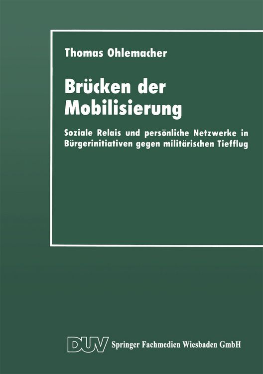 Produktbild: Br&uuml;cken der Mobilisierung