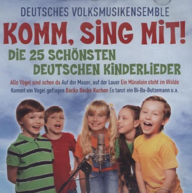 Produktbild: Komm,Sing Mit!-Die 25 sch&ouml;nsten Kinderlieder