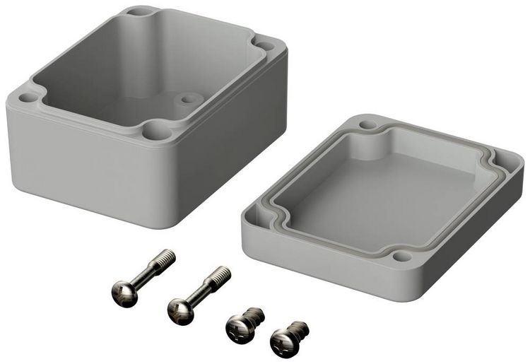 Produktbild: Bopla EUROMAS M 206 VO 02206094 Industrie-Geh&auml;use 65 x 50 x 35 Polycarbonat V0 Lichtgrau (RAL 7035) 1 St.