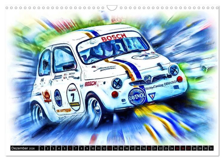 Produktbild: Legenden auf vier R&auml;dern (Wandkalender 2026 DIN A3 quer), CALVENDO Monatskalender