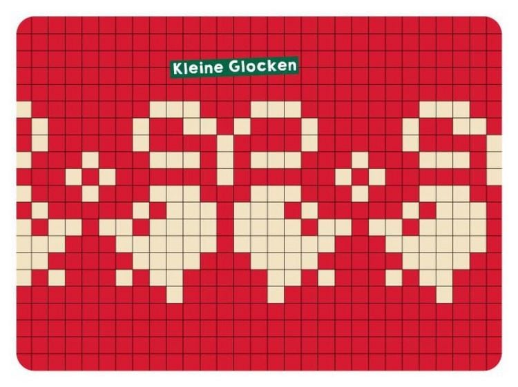 Produktbild: 55 x stricken &ndash; Weihnachts-Motive: Deine Strickmustersammlung als Kartenset