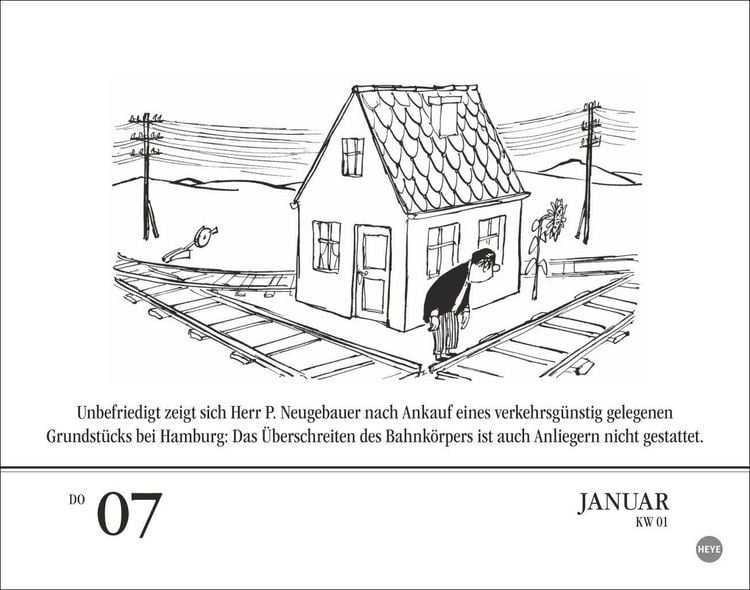 Produktbild: Loriot Tagesabrei&szlig;kalender 2027