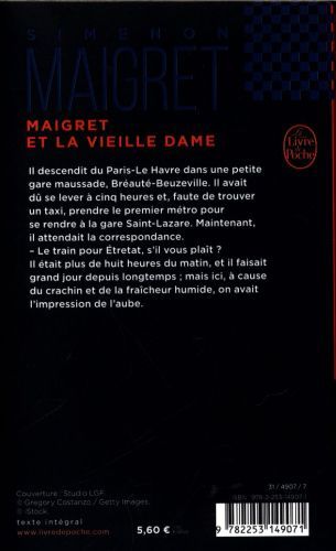 Produktbild: Maigret et la vieille dame