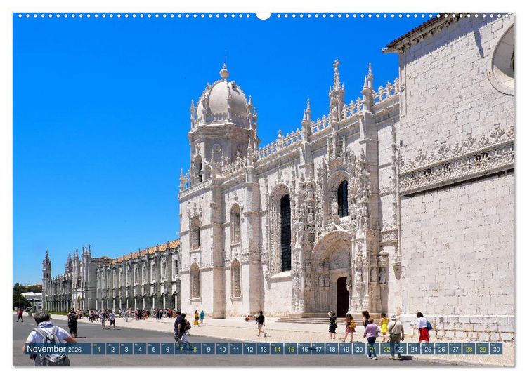 Produktbild: Lissabon eine faszinierende Stadt (Wandkalender 2026 DIN A2 quer), CALVENDO Monatskalender