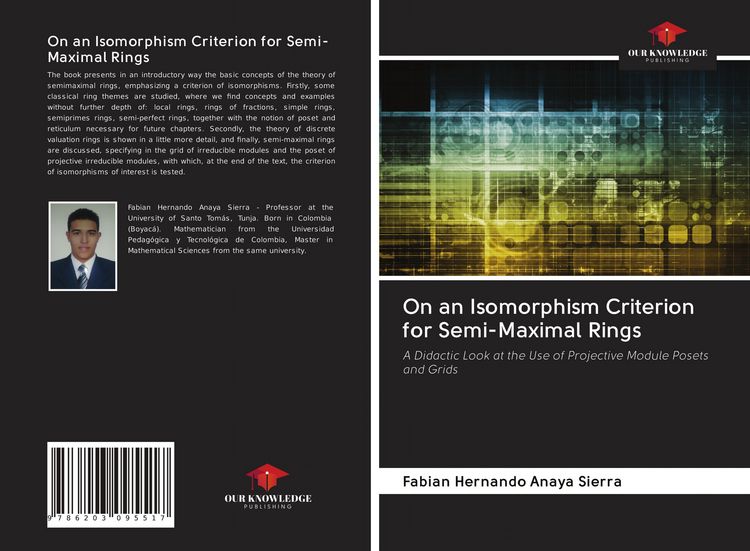 Produktbild: On an Isomorphism Criterion for Semi-Maximal Rings