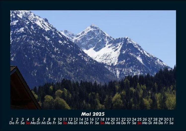 Produktbild: Bergige Welten 2025 Fotokalender DIN A5