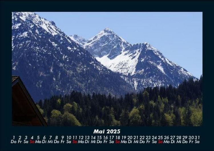 Produktbild: Bergige Welten 2025 Fotokalender DIN A5