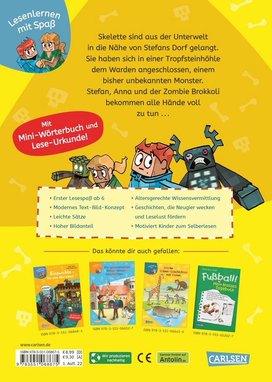 Produktbild: Minecraft 7: Skelette &ndash; bis die Knochen klappern!