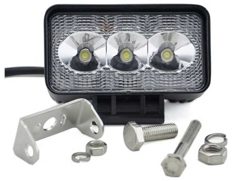 Produktbild: SecoR&uuml;t Arbeitsscheinwerfer 12 V/DC, 24 V/DC TP309 Nahfeldausleuchtung (B x H x T) 66 x 66 x 65 mm 500 lm 6000 K