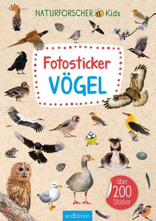 Produktbild: Naturforscher-Kids &ndash; Fotosticker V&ouml;gel