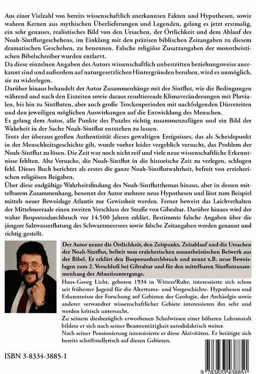 Produktbild: Die Sintflut war ganz anders