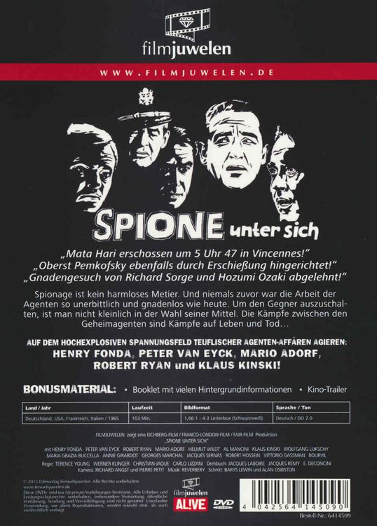 Produktbild: Spione unter sich - Filmjuwelen
