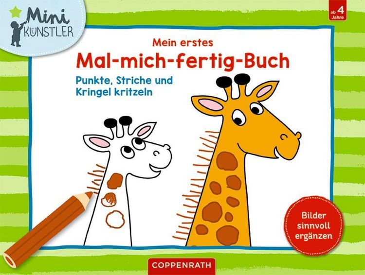 Produktbild: Mein erstes Mal-mich-fertig-Buch