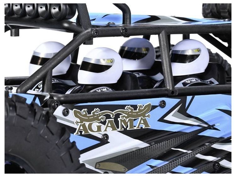 Produktbild: VRX AGAMA Blau-Schwarz Brushless 1:10 RC Modellauto Elektro Buggy Allradantrieb (4WD) RtR 2,4 GHz Inkl. Akku und Ladeger&auml;t
