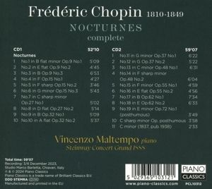 Produktbild: Chopin:Nocturnes Complete(2CD)