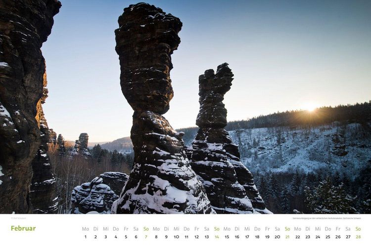 Produktbild: Kalender S&auml;chsische & B&ouml;hmische Schweiz 2027
