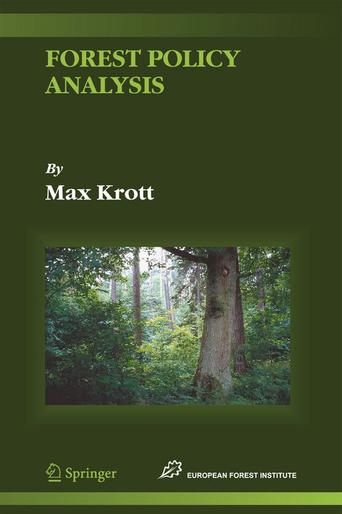 Produktbild: Forest Policy Analysis