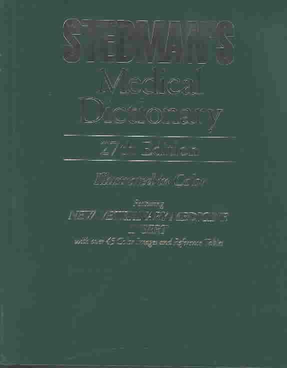 Produktbild: Stedman's Medical Dictionary, 27th Edition, Featuring New Veterinary Medicine Insert with Over 45 Images and Reference Tables