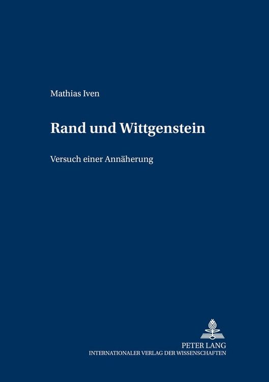 Produktbild: Rand und Wittgenstein