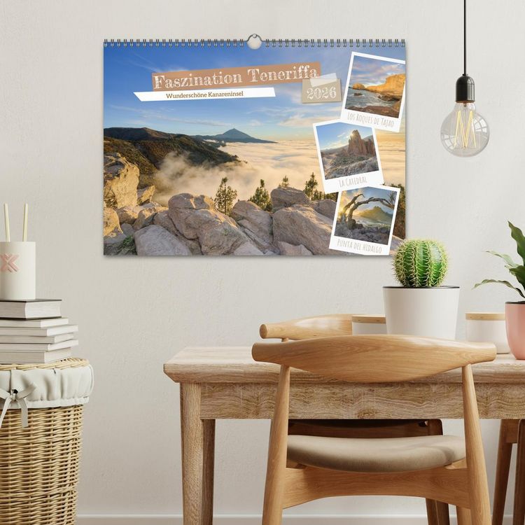 Produktbild: Faszination Teneriffa (Wandkalender 2026 DIN A3 quer), CALVENDO Monatskalender