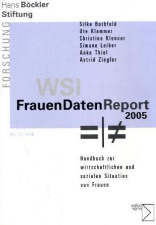 Bild vom Artikel WSI-FrauenDatenReport 2005 vom Autor Silke Bothfeld