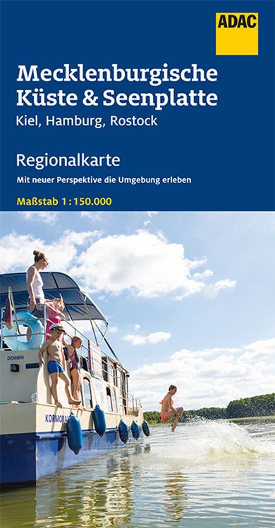 Produktbild: ADAC Regionalkarte 02 Mecklenburgische K&uuml;ste und Seenplatte 1:150.000