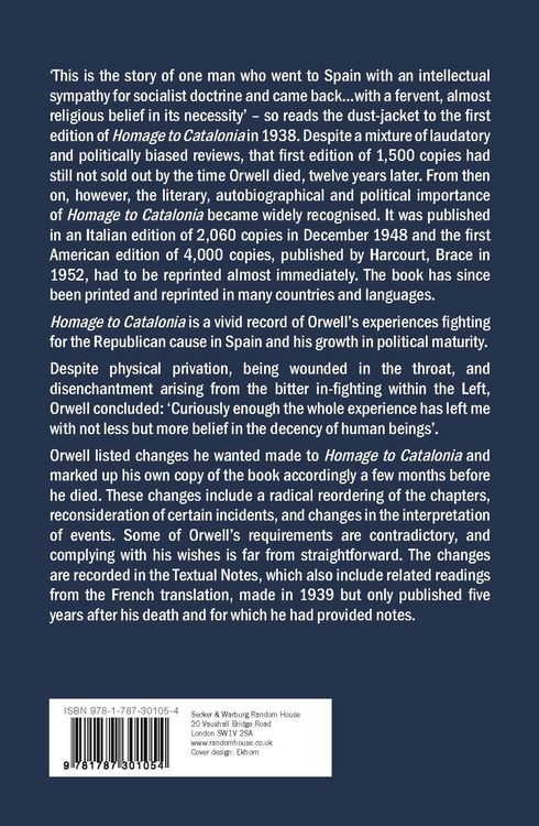 Produktbild: Homage to Catalonia