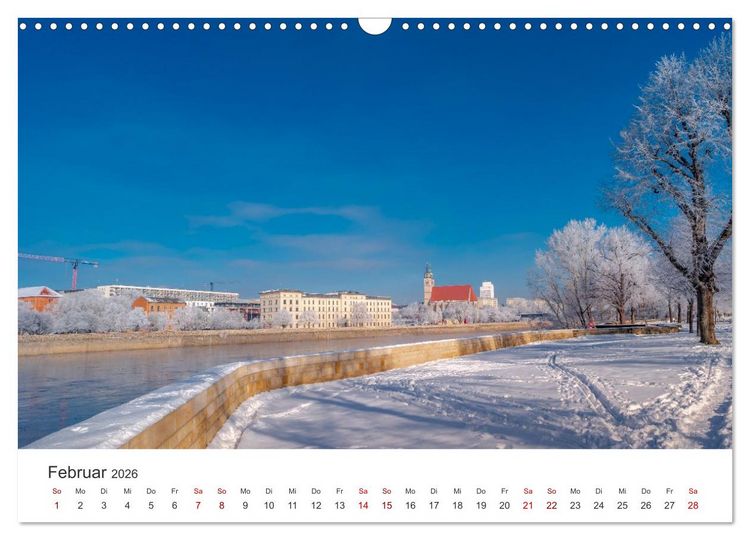Produktbild: Deutschland: Magdeburg, Stadtansichten und Umgebung (Wandkalender 2026 DIN A3 quer), CALVENDO Monatskalender