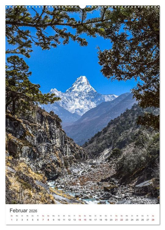 Produktbild: Nepal- K&ouml;nigreich der G&ouml;tter (Wandkalender 2026 DIN A2 hoch), CALVENDO Monatskalender