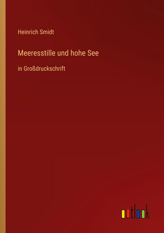 Produktbild: Meeresstille und hohe See
