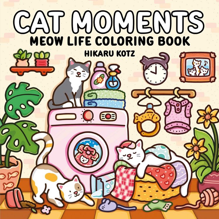 Produktbild: Cat Moments: Meow Life Coloring Book
