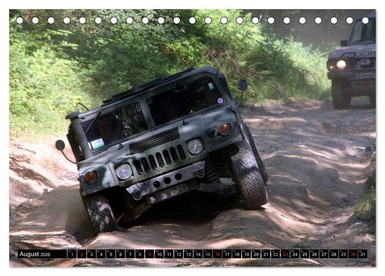 Produktbild: Hummer @ EnduRoMania (Tischkalender 2026 DIN A5 quer), CALVENDO Monatskalender