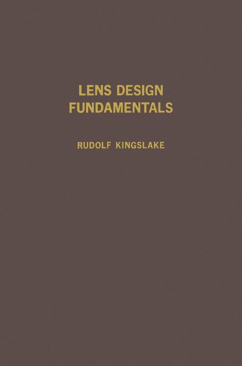 Produktbild: Lens Design Fundamentals