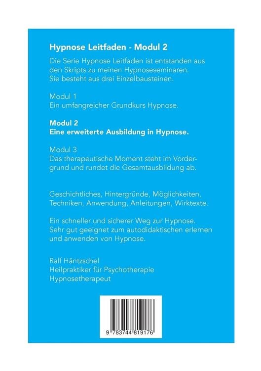 Produktbild: Hypnose Leitfaden Modul 2