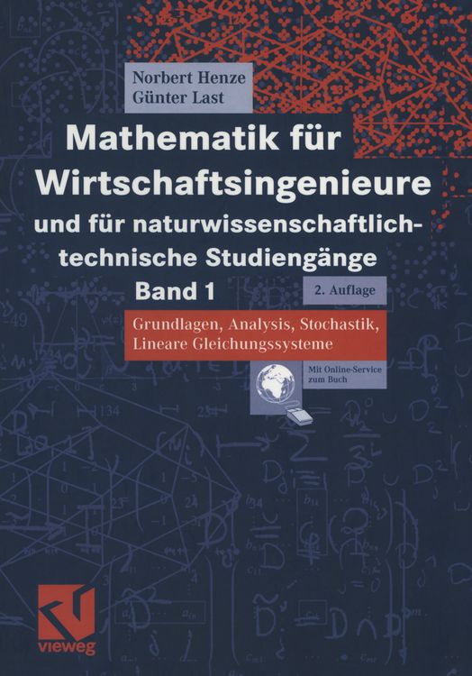Produktbild: Mathematik f&uuml;r Wirtschaftsingenieure und f&uuml;r naturwissenschaftlich-technische Studieng&auml;nge