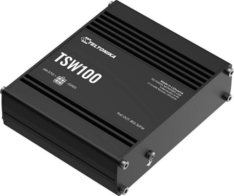 Produktbild: Teltonika TSW100010000 TSW100 Ethernet Switch