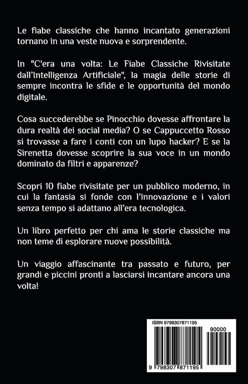 Produktbild: C'era una volta... Le Fiabe Classiche Rivisitate dall'Intelligenza Artificiale