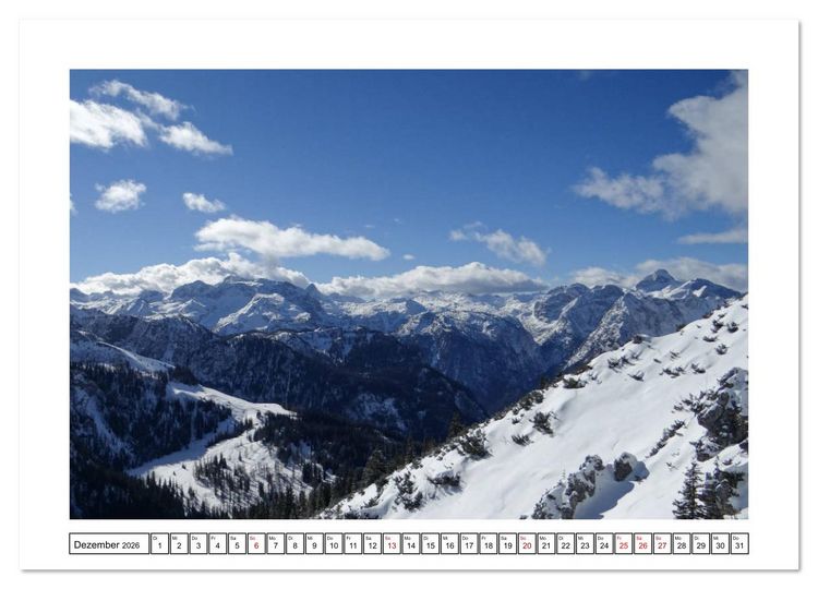 Produktbild: Sehnsuchtsorte im Berchtesgadener Land (Wandkalender 2026 DIN A3 quer), CALVENDO Monatskalender