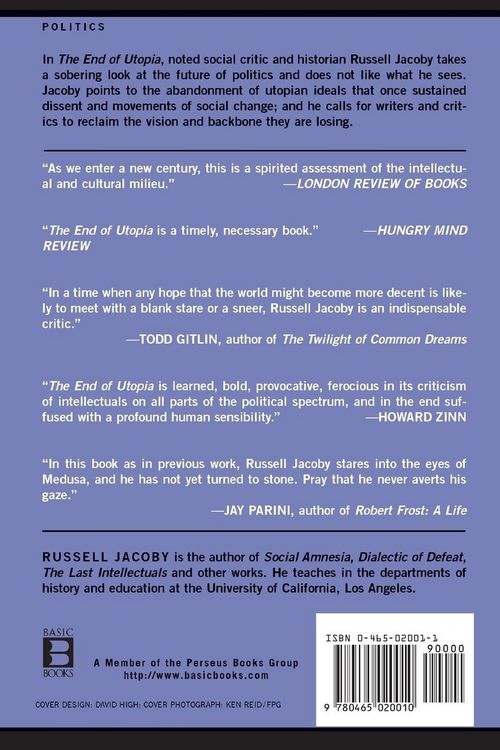 Produktbild: The End of Utopia