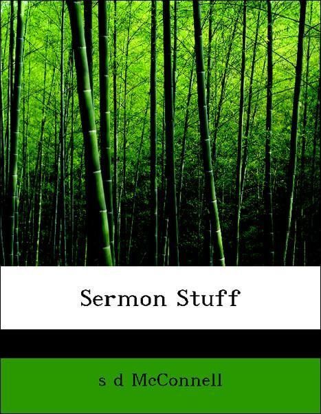 Produktbild: McConnell, s: Sermon Stuff
