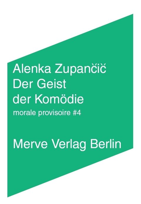 Produktbild: Der Geist der Kom&ouml;die