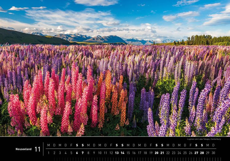 Produktbild: Neuseeland Premiumkalender 2027