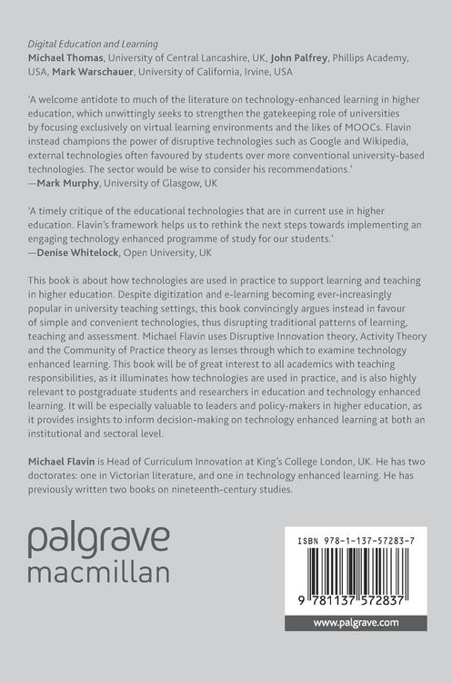 Produktbild: Disruptive Technology Enhanced Learning