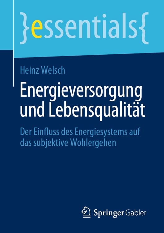 Produktbild: Energieversorgung und Lebensqualit&auml;t