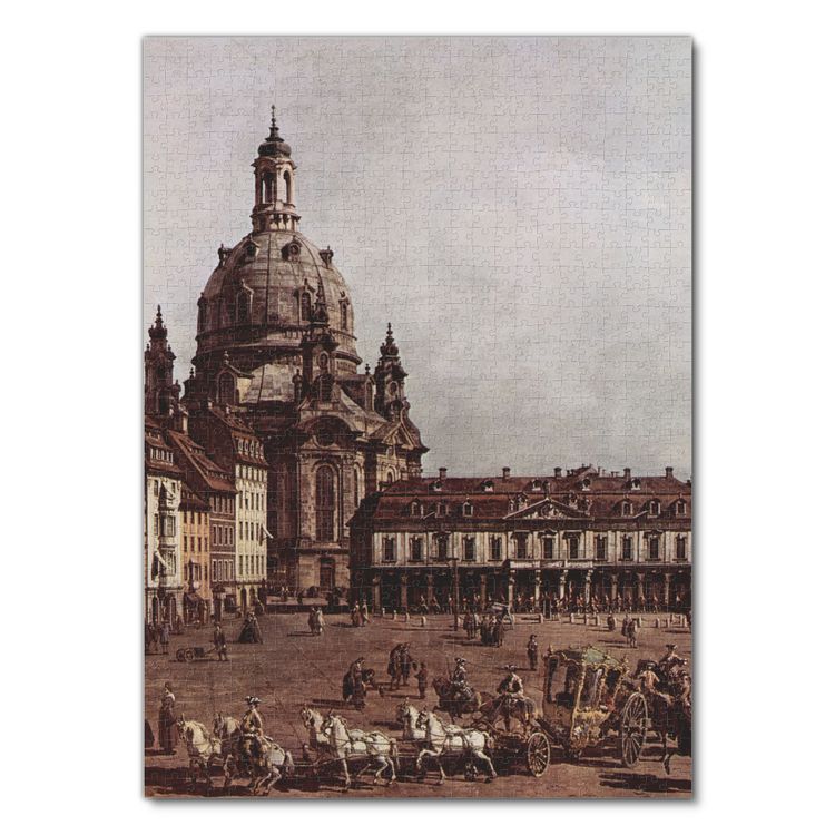 Produktbild: Lais Puzzle Canaletto (I) - Ansicht von Dresden, Der Neumarkt in Dresden vom J&uuml;dischen Friedhof aus 1000 Teile