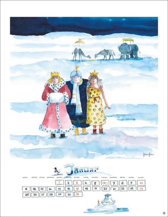 Produktbild: Helme Heine: Edition Kalender 2027