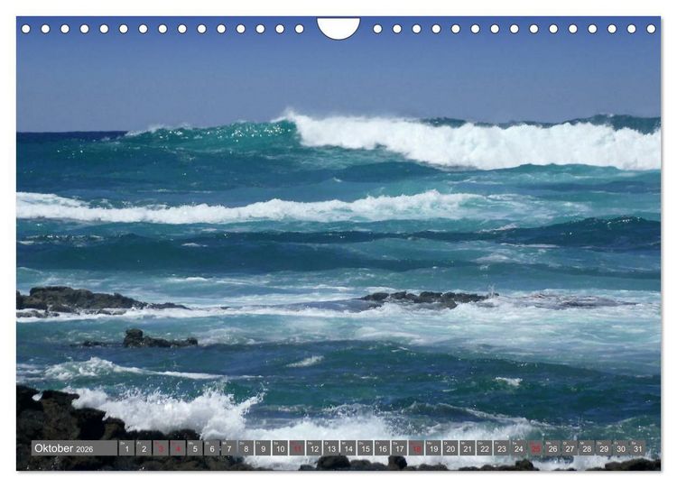 Produktbild: Fuerteventura - Heimat des Windes (Wandkalender 2026 DIN A4 quer), CALVENDO Monatskalender