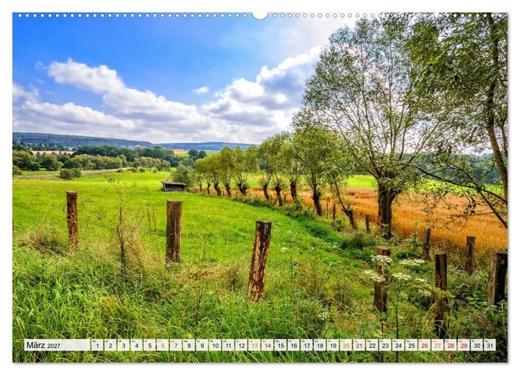 Produktbild: Naturpark Reinhardswald - Wo die Sababurg auf die Weser trifft (Wandkalender 2027 DIN A2 quer), CALVENDO Monatskalender