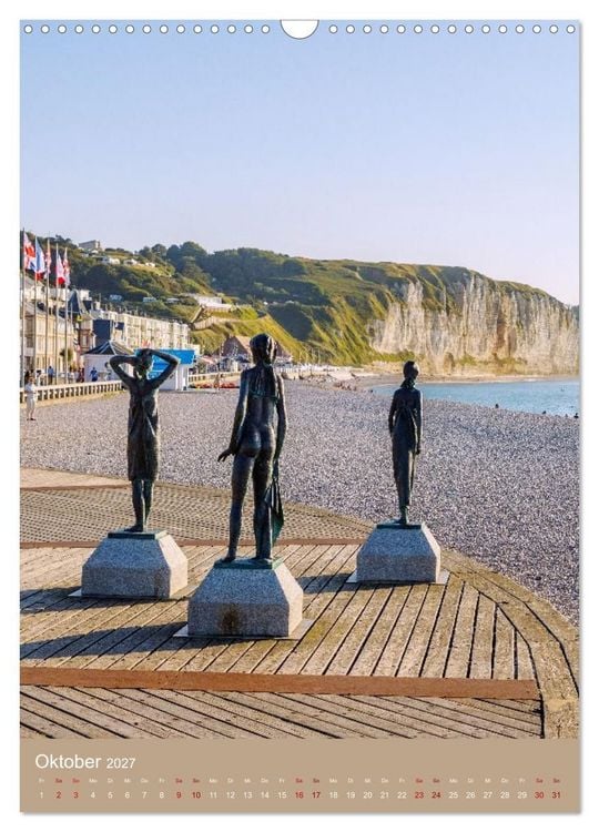 Produktbild: Facetten der Normandie. Zwischen Kreidefelsen und Fachwerk (Wandkalender 2027 DIN A3 hoch), CALVENDO Monatskalender