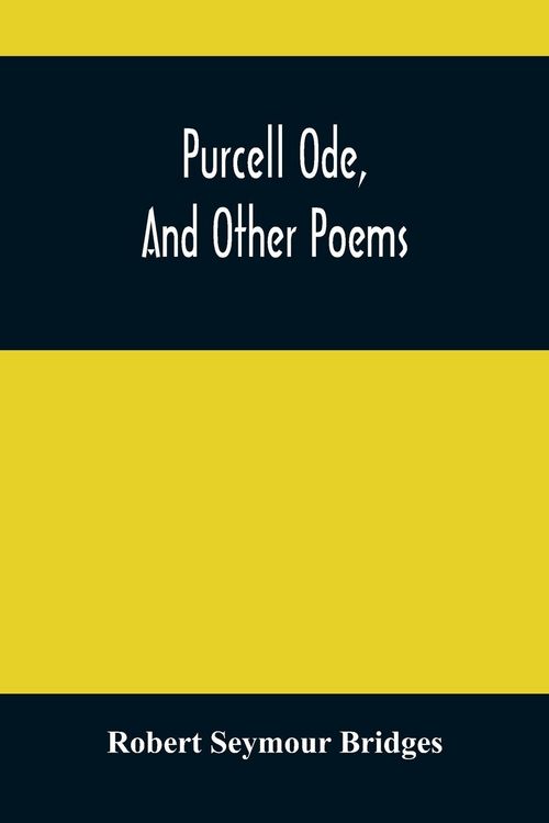 Produktbild: Purcell Ode, And Other Poems